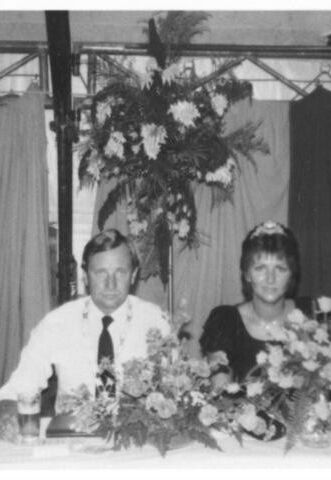1983: König Helmut Klönne - Königin Claudia Schudlik