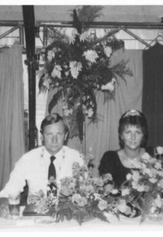 1983: König Helmut Klönne - Königin Claudia Schudlik